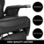 OmySalon All Purpose Hydraulic Barber Chair Recline 360 Degree Swivel Height Adjustable Heavy Duty Hairdresser Chair Beauty Salon Spa Tattoo Styling Equipment