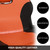 Winado All Purpose Heavy Duty Reclining Barber Chair, Black-Orange
