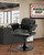 Towning Barber Salon Chair, Extra Wide Hair Styling Chair Heavy Duty