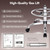 SUPERJARE Drafting Chair with Backrest, Adjustable Foot Rest Rolling Stool