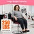 BestMassage Hydraulic Reclining Barber Chair Burgundy, Heavy Duty All Purpose Salon Chair with Adjustable Headrest Footrest and Hydraulic Pump