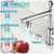 RNDIOZD LED Kitchen Faucet with Pull Down Sprayer, 2-Spout, Brushed Nickel