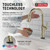 Delta Renaldi Kitchen Faucet with Pull Down Sprayer, Brushed Nickel Kitchen Sink Faucet, Delta ProClean, Lumicoat Polished Nickel 9184TL-PN-PR-DST