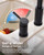 WOWOW 3 Hole Kitchen Faucet with Soap Dispenser and Separate Handle