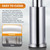 WOWOW 3 Hole Kitchen Faucet with Soap Dispenser and Separate Handle