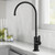 KRAUS Oletto Single Handle Drinking Water Filter Faucet for Reverse Osmosis or Water Filtration System in Matte Black, FF-103MB