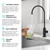 KRAUS Oletto Single Handle Drinking Water Filter Faucet for Reverse Osmosis or Water Filtration System in Matte Black, FF-103MB