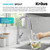 KRAUS Black Stainless Steel Pull Down Kitchen Faucet KPF-2820MBSFSB
