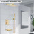 Midanya Rain Shower System with Tub Spout,10 Inch Brushed Gold