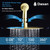 DASAN Tub Shower Faucets Sets Complete Bathtub Faucet Set Brushed Gold Bathtub Shower System with Tub Spout, Bathroom Tub and Shower Faucet Combo Trim Kit with Rough-in Valve, DA-SS03BG-R10W
