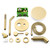 SUMERAIN Bathroom Brushed Gold Rain Shower System with Tub Spout