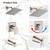 GOXIUHAN Tub Shower Faucet Set With Head & Spout Brush