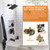 GOXIUHAN Tub Shower Faucet Set With Head & Spout Black