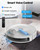 Redroad Robot Vacuums,10KPa Robotic Vacuum Cleaner with Mapping,Lidar Navigation&Obstacle Avoidance,150mins Robot Vacuum with App/Alexa/Remote,Tangle-Free Pet Hair,Self-Charging for Hard Floor/Carpet