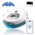 OKP Lidar Robot Vacuum and Mop Combo, 6000Pa Automatic Robotic Vacuum, Smart Mapping, 3.7 inch Thin, 150 Min Max, 5G WiFi/App/Alexa Control, Ideal for Pet Hair, Hardfloors, Carpets, Home(L6 Aqua)