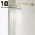 Gabrylly Shower System with Tub Spout,10" Shower Faucet Set,Brushed Gold