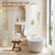 HomGoo Brushed Gold Shower System with Tub Spout and 10“ Rain Shower Head