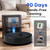 wrydao Robot Vacuum and Mop Combo, 6000Pa Robotic Vacuum with Mapping, Self-Emptying Station for 90 Days Hands-Free, LiDAR Navigation, Wi-Fi/App/Alexa Voice Control, for Carpets & Hard Floors