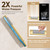 HomGoo Brushed Gold Shower System with Tub Spout with 10" Rain Shower Head