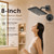 Midanya Shower System with Tub Spout,8 Inch Shower Head,Matte Black