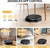 RJHVS Robot Vacuum and Mop Combo, 2 in 1 Robotic Vacuum Cleaner