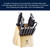 Henckels Statement 15-Pc Knife Block Set, Razor-Sharp, German Engineered