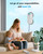 HIXZAP Window Cleaning Robot - Double Helix 4800-6400Pa Suction, (White)