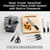 Ninja® NeverDull™ 14-Pc Knife System, Built-in Sharpener, Black, K32014