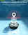 S2 Pool Vacuum Robot for Above Ground Pools, 90-Min Runtime, 861 Sq.Ft Coverage, Cordless Operation, Efficient Cleaning Performance, Dual-Layer Filtration, Panda Black