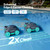 Cordless Robotic Pool Cleaner UBoter E10, 2400 GPH, Dual‑Layer Filtration