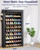 Kitsure 10-Tier Shoe Rack with Cover, Tall Shoe Shelf, 33" Wide, Black