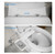 Upgrade Bidet Attachment for Toilet Seat, Adjustable Angle Dual Nozzle, Self-Cleaning, Non-Electric Bidet Attachment for Rear & Feminine Wash, Controllable Fresh Cold Water Pressure