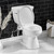 SAMODRA Non-Electric Bidet Attachment for Toilet – Self-Cleaning Dual Nozzle (Frontal & Rear Wash), Adjustable Water Pressure, Fits Most Toilets, Easy Installation (Classic Black/Silver)