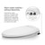 Brondell Bidet Toilet Seat, Non-Electric Swash Ecoseat, Fits Elongated Toilets, White - Dual Temperature, Dual Nozzle System - Bidet with Easy Installation