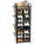 Simple Houseware 16 Cube Shoe Stand Tower Rack 8 Tier, Dark Gray