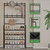 YIZAIJIA Coat Rack Shoe Rack With Storage Hooks Standing Organizer 4 Tier