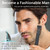 ULAIDO Nose Hair Trimmer for Men, Painless 3 in 1 Grooming Kit for Nose, Ear, Eyebrow & Body Hair, Rechargeable No Pull No Snag Trimming with 3 Waterproof Replacement Heads, Easy Cleansing