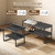 Goiiort 2-Tier Expandable Shoe Rack for Closet, Entryway & Garage, Black
