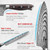 SANMEIHO Knife Set 16 pcs, Japanese Kitchen Knife with Block