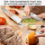 KnifeSaga 14 Pcs Knife Set with Block, Premium, Razor Sharp, Japanese Steel
