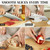 KnifeSaga 14 Pcs Kitchen Knife Set, Premium, Razor Sharp, Japanese Steel