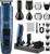 Beard Trimmer for Men, 20 Length Settings, 14-in-1 Cordless Grooming Kit, Waterproof Electric Razor for Men, Hair Trimmer, Nose Hair Trimmer, Cordless Hair Clippers with Travel Bag for Blade Storage