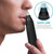 XARONF Nose and Ear Hair Trimmer, Painless Nose Hair Remover for Men and Women, Waterproof Stainless Steel Head, Mute Motor, Battery Powered