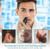 XARONF Nose and Ear Hair Trimmer, Painless Nose Hair Remover for Men and Women, Waterproof Stainless Steel Head, Mute Motor, Battery Powered