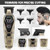 Qreeyx Professional Cordless Barber Clippers for Men - Hair Clippers Zero Gap T-Blade Trimmer Electric Foil Shaver and Nose Hair Trimmer Set, Hair Cutting Grooming Kit Ideal Gift for Men