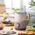 FJIESGKQ Meat Grinder Household Electric Small Minced and Chili Stirring Dumplings, Cooking Multi-function Artifact