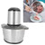 ZEFLMXS Electric Multi-Function Semi-Automatic Meat Grinder Stainless Steel Food Processor Home Kitchen Gadgets