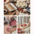FJIESGKQ Meat Grinder Household Electric Multi-function Stainless Steel Small Cooking Mixer, Minced Machine, Vegetable Chopper