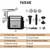 Electric Meat Grinder, Fully Automatic Stainless Steel Sausage Stuffer