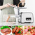 XJPWZER Electric Meat Grinder Meats Mincer Household Sausage Maker Food Grinding Mincing Machine,Home Kitchen(D)